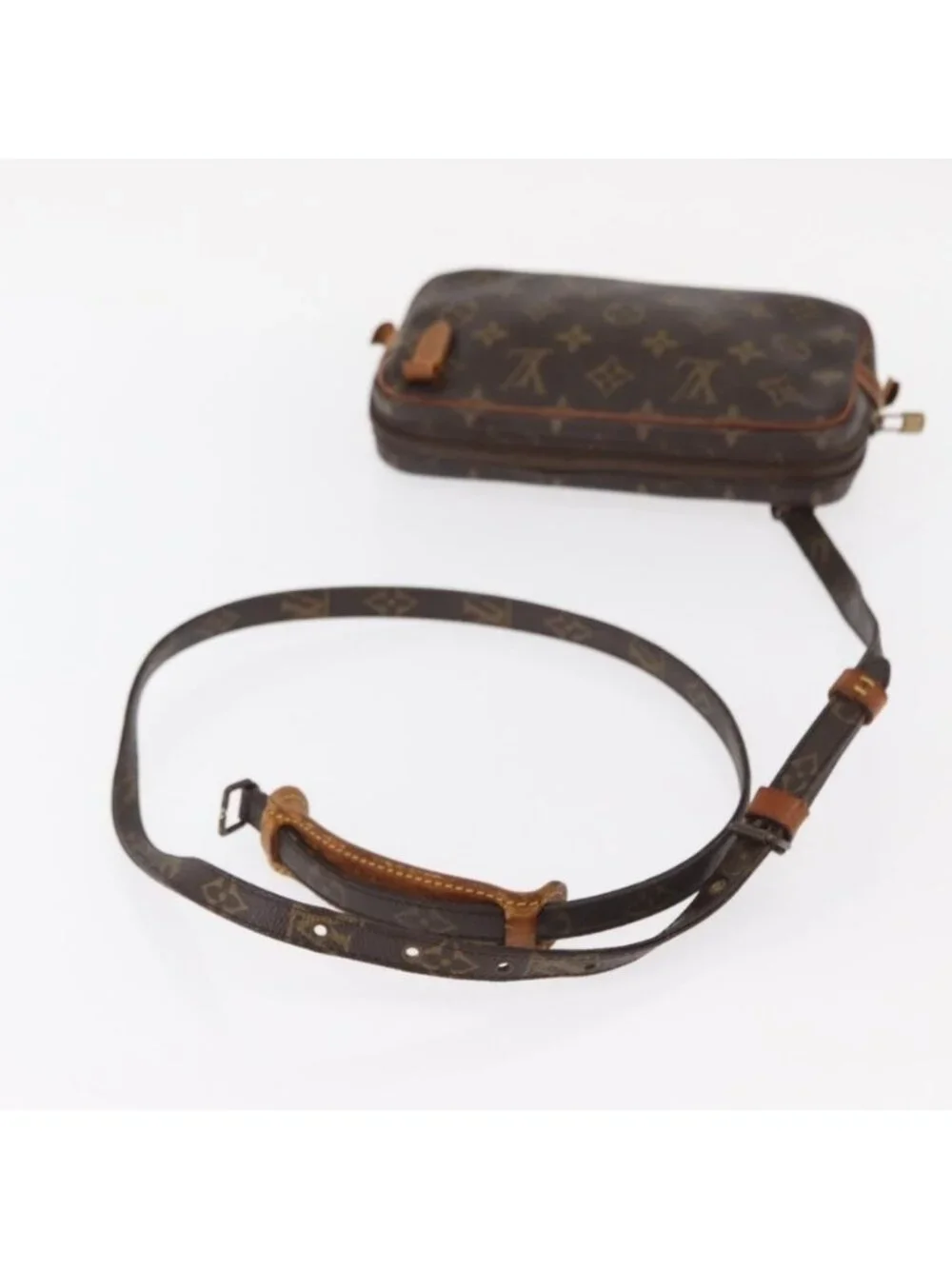 Authentic LOUIS VUITTON Monogram Marly Bandouliere Shoulder Bag M51828 LV